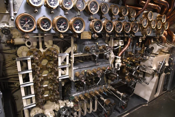 Submarino USS Silvesides de la Marina de los Estados Unidos — Foto de Stock