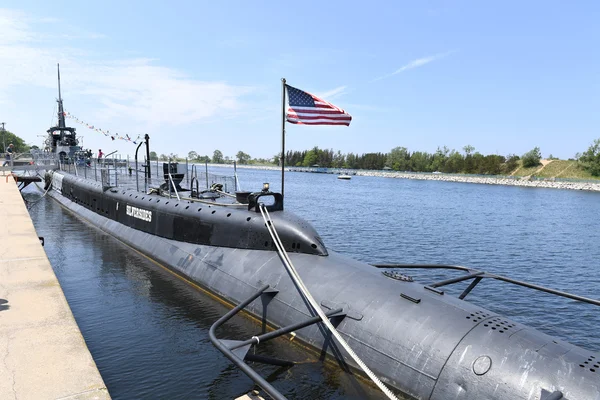 Сполучені Штати військово-морського флоту підводний човен Uss Silvesides — стокове фото