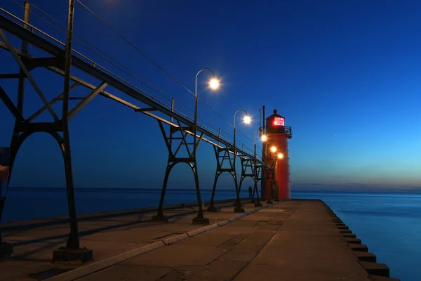 Lighthpuse at Dusk — Stock Photo, Image