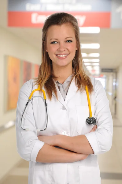 Portrait of Female Doctor — Stock Photo, Image