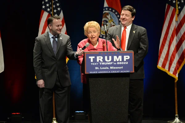 Campanhas de Donald Trump em St. Louis — Fotografia de Stock