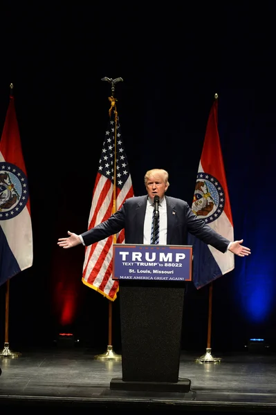 Campagne di Donald Trump a St. Louis — Foto Stock
