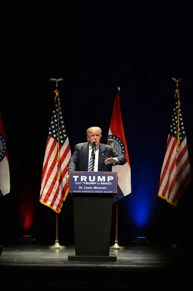 Donald Trump kampanyaları St. Louis — Stok fotoğraf