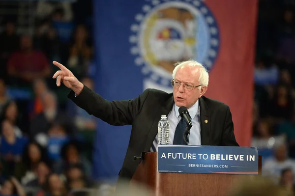 Raduno Bernie Sanders a Saint Charles, Missouri — Foto Stock