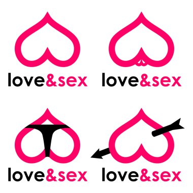 Seks shop logo kupa toplama