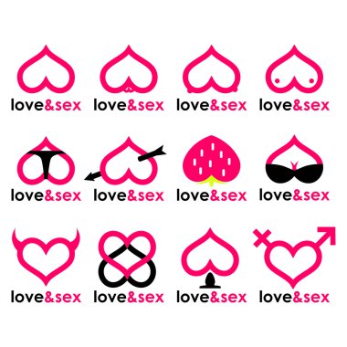 Seks shop logo kupa toplama