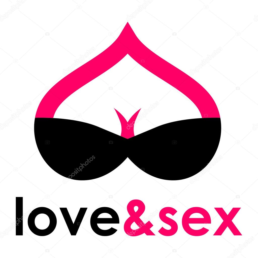Sex shop logo - breast