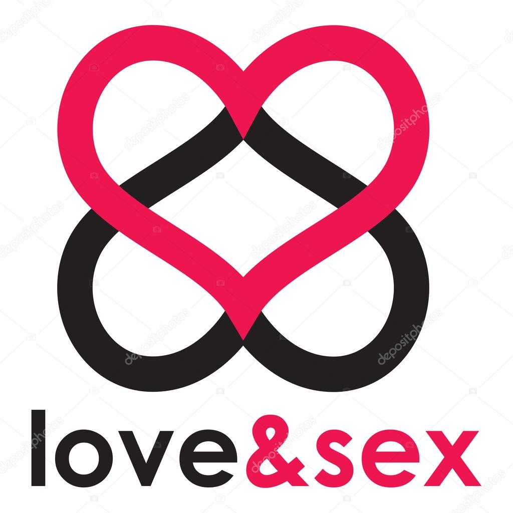 Sex shop logo heart
