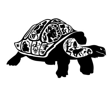 Kaplumbağa dövme damgası