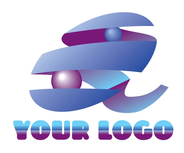 Un logotype de lettre — Image vectorielle