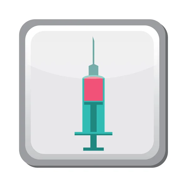 Zastrzyki antykoncepcyjne ikona — Wektor stockowy