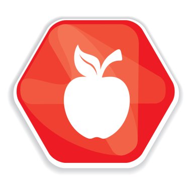 kırmızı elma simgesi