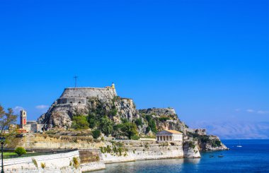 Corfu Island yazın. Yunanistan