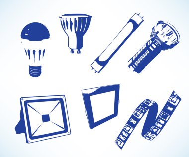 Led ışıkları küme
