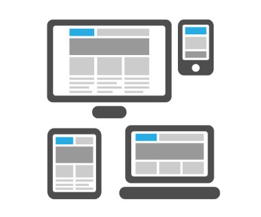 Responsive web design on isolated digital devices
