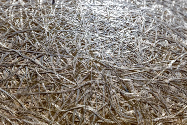 繊維ガラス材料の溶融糸の詳細 — ストック写真