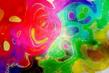 Eğri büğrü suluboya arkaplan.