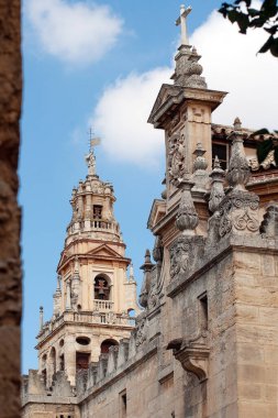 Cordoba Camisi Katedrali 'nin yan kapısı..