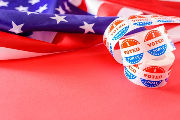 Begreppet Amerikansk Patriotism Vid Röstning Val — Stockfoto
