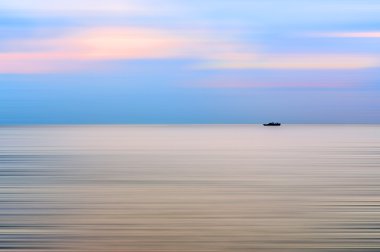 Soyut Deniz Manzaralı