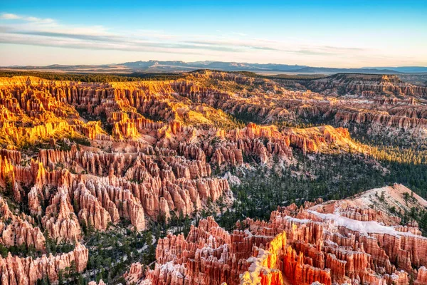 Bryce Canyon National Park Sunrise View Bryce Point Utah Amerikai — Stock Fotó