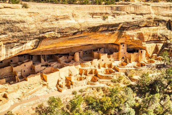 Cliff Palace Mesa Verde National Park Colorado Eua — Fotografia de Stock