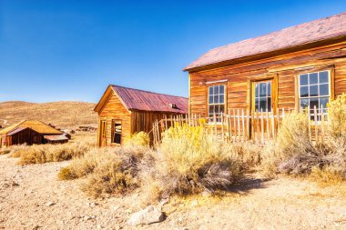 Bodie Ghost Town, Tarihi Eyalet Parkı, Kaliforniya, ABD 