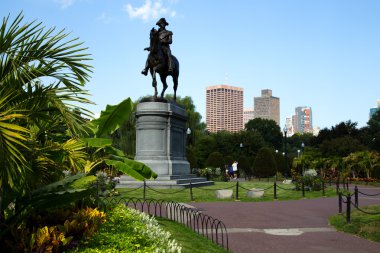 Boston kamu Bahçe, Boston George Washington heykeli