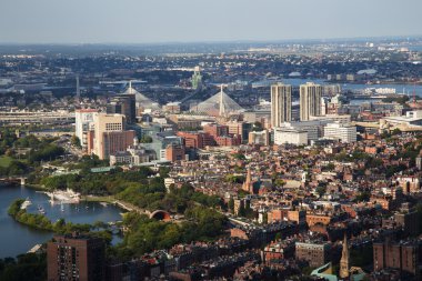Boston Aerial View clipart