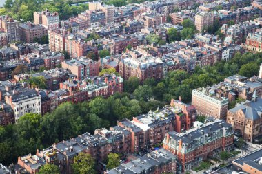 Boston Aerial View clipart