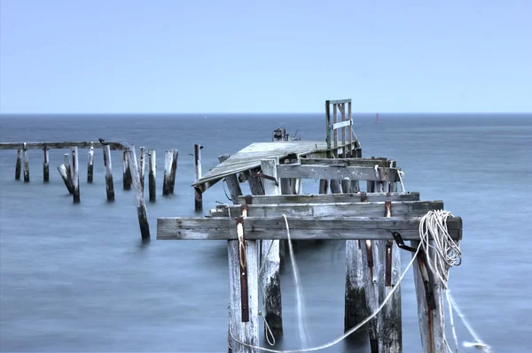 Bela paisagem oceânica suave — Fotografia de Stock