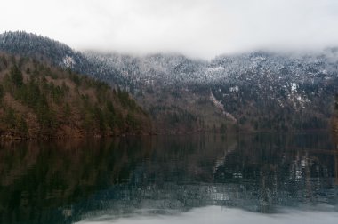 Konigsee Gölü, Berchtesgaden, Almanya