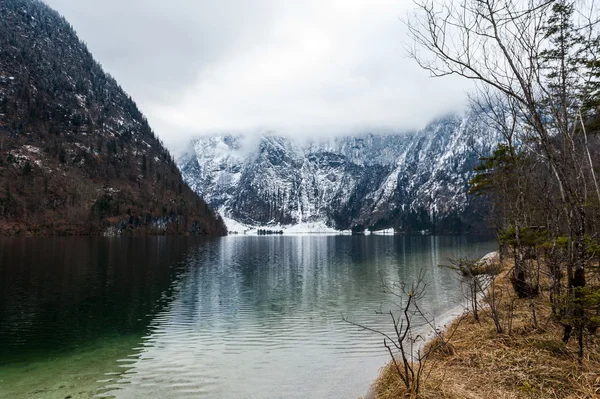 Lago Konigsee, Berchtesgaden, Alemania — Foto de Stock