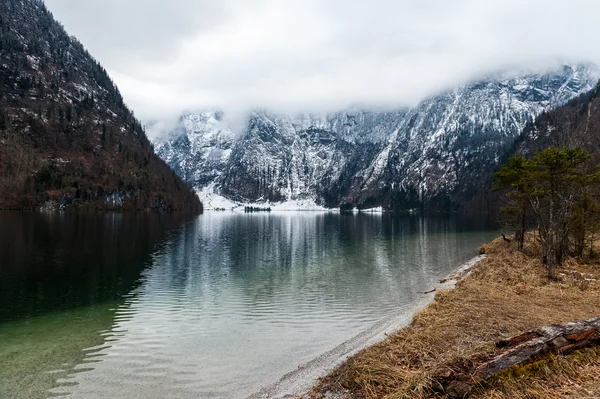 Konigsee lake, Berchtesgaden, Německo — Stock fotografie