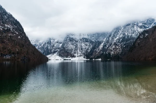 Jezioro Königssee, Berchtesgaden, Niemcy — Zdjęcie stockowe