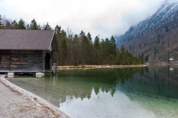 Λίμνη Konigsee, Μπερχτεσγκάντεν — Φωτογραφία Αρχείου