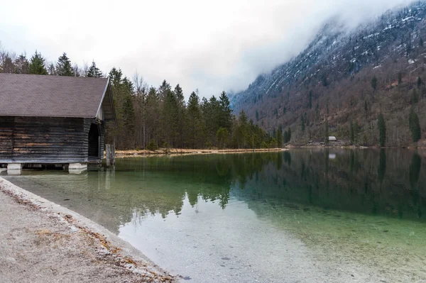 Konigsee lake, Berchtesgaden, Germany — Stock Photo, Image