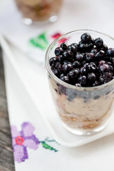 Chia frön pudding — Stockfoto