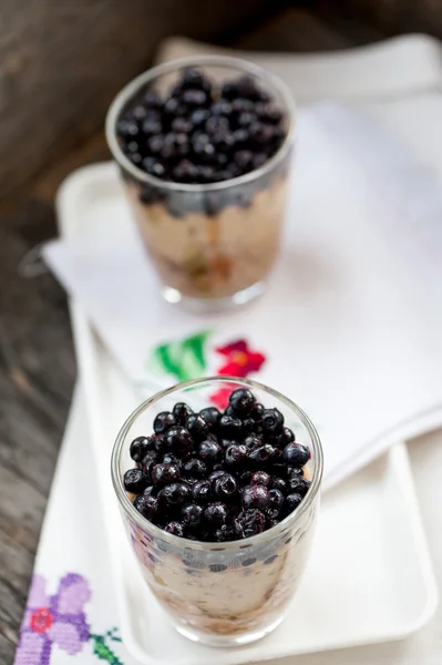 Chia frön pudding — Stockfoto