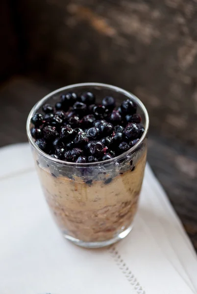 Chia seeds pudding — Stock Photo, Image