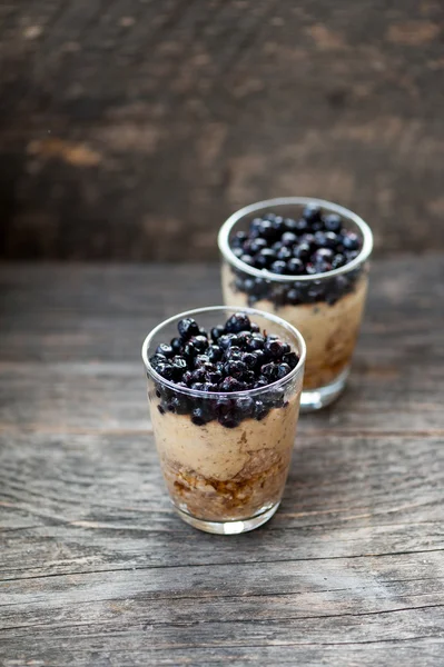 Chia seeds pudding — Stock Photo, Image