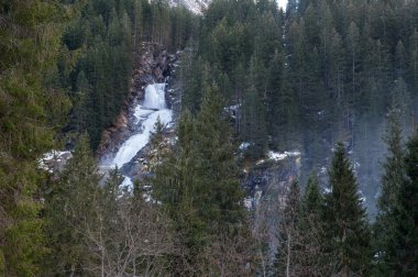 krimml şelale manzarası