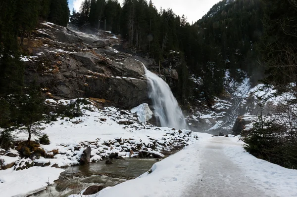 Vista de la cascada Krimml — Foto de Stock