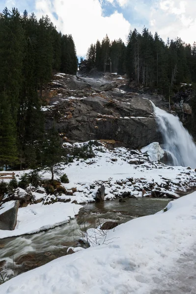 Vista de la cascada Krimml — Foto de Stock