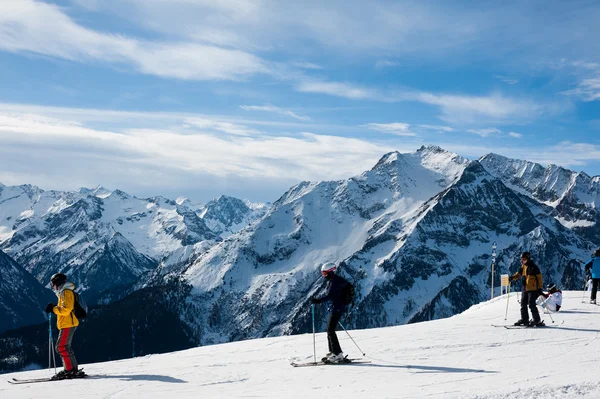 Kayak alanı Mayrhofen, Avusturya — Stok fotoğraf