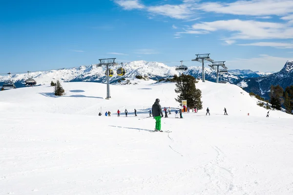 Ski area in Mayrhofen, Austria — Stock Photo, Image