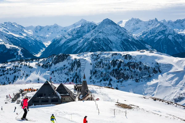Área de esqui em Mayrhofen, Áustria — Fotografia de Stock