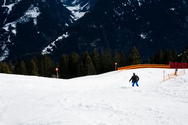 Ski area in Mayrhofen, Austria — Stock Photo, Image