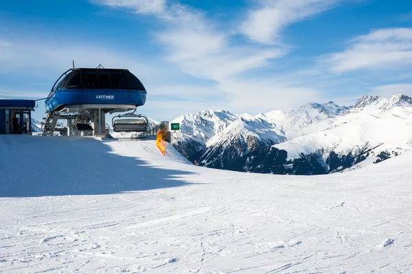 Ski area in Mayrhofen, Austria — Stock Photo, Image