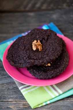 Yuvarlak ev yapımı kek